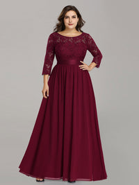 Plus Size Lace Bridesmaid Dresses with Long Lace Sleeve Bridesmaid Dresses Luxurious Weddings