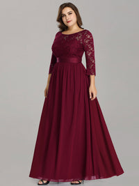 Plus Size Lace Bridesmaid Dresses with Long Lace Sleeve Bridesmaid Dresses Luxurious Weddings