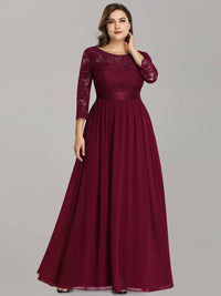 Plus Size Lace Bridesmaid Dresses with Long Lace Sleeve Bridesmaid Dresses Luxurious Weddings