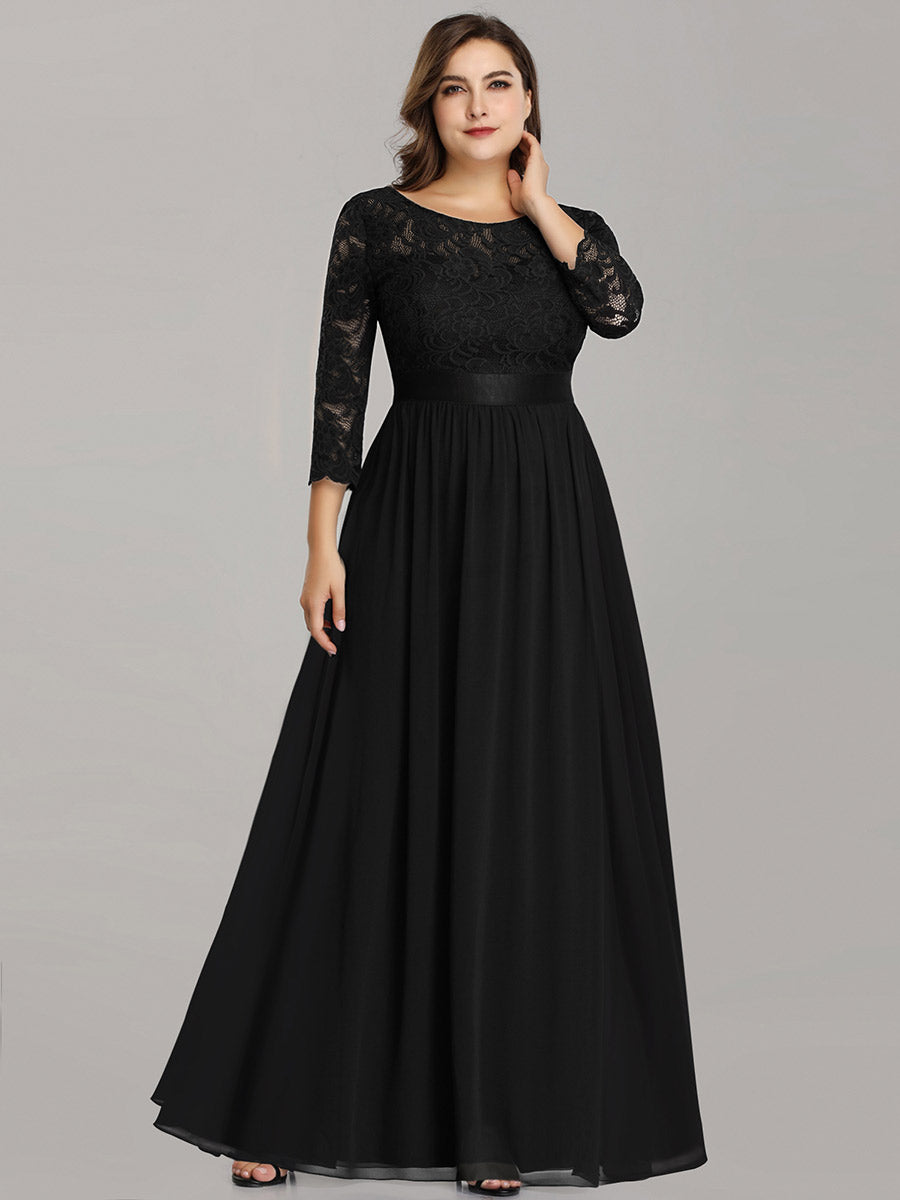 Plus Size Lace Bridesmaid Dresses with Long Lace Sleeve Bridesmaid Dresses Luxurious Weddings