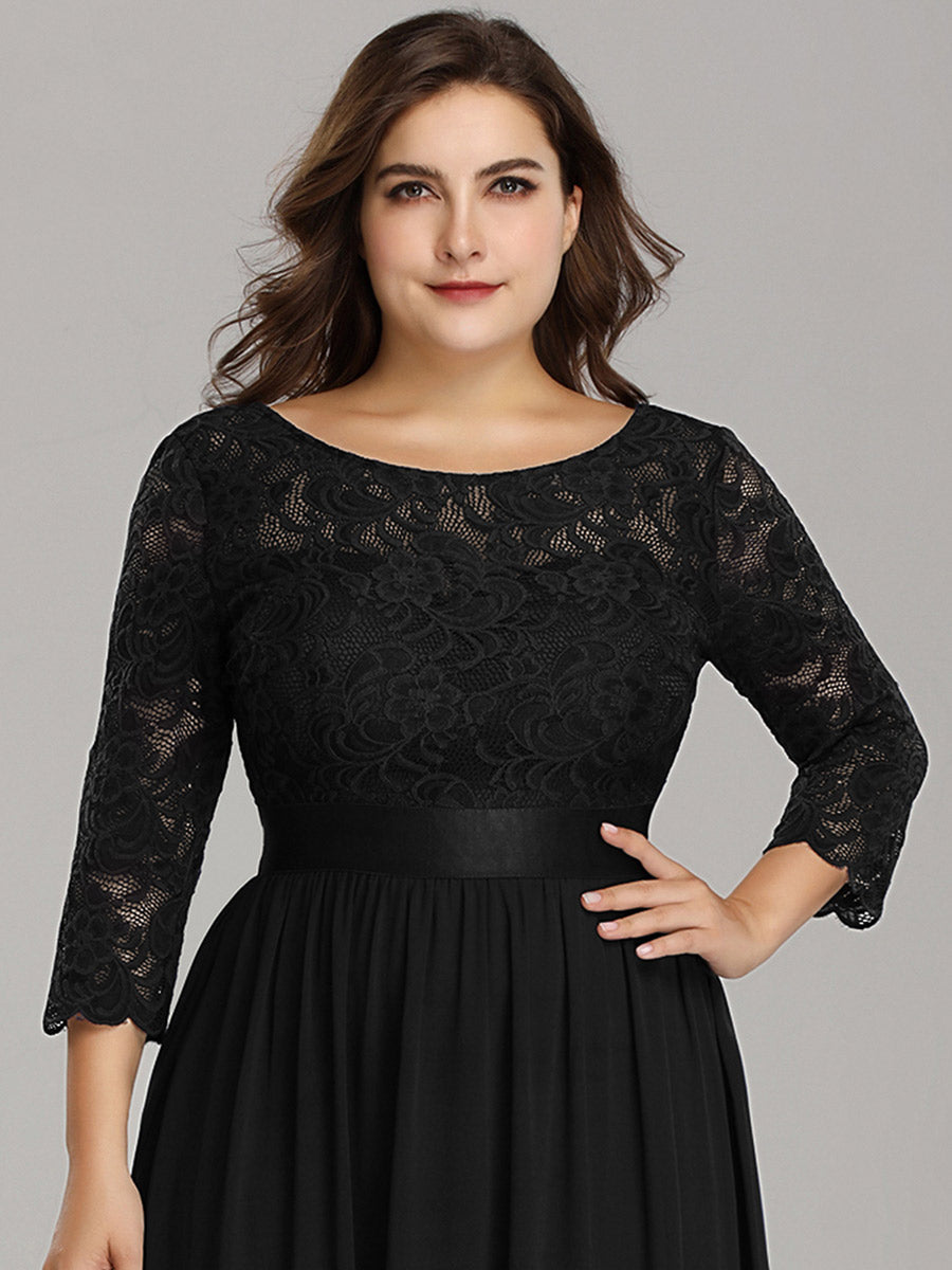 Plus Size Lace Bridesmaid Dresses with Long Lace Sleeve Bridesmaid Dresses Luxurious Weddings