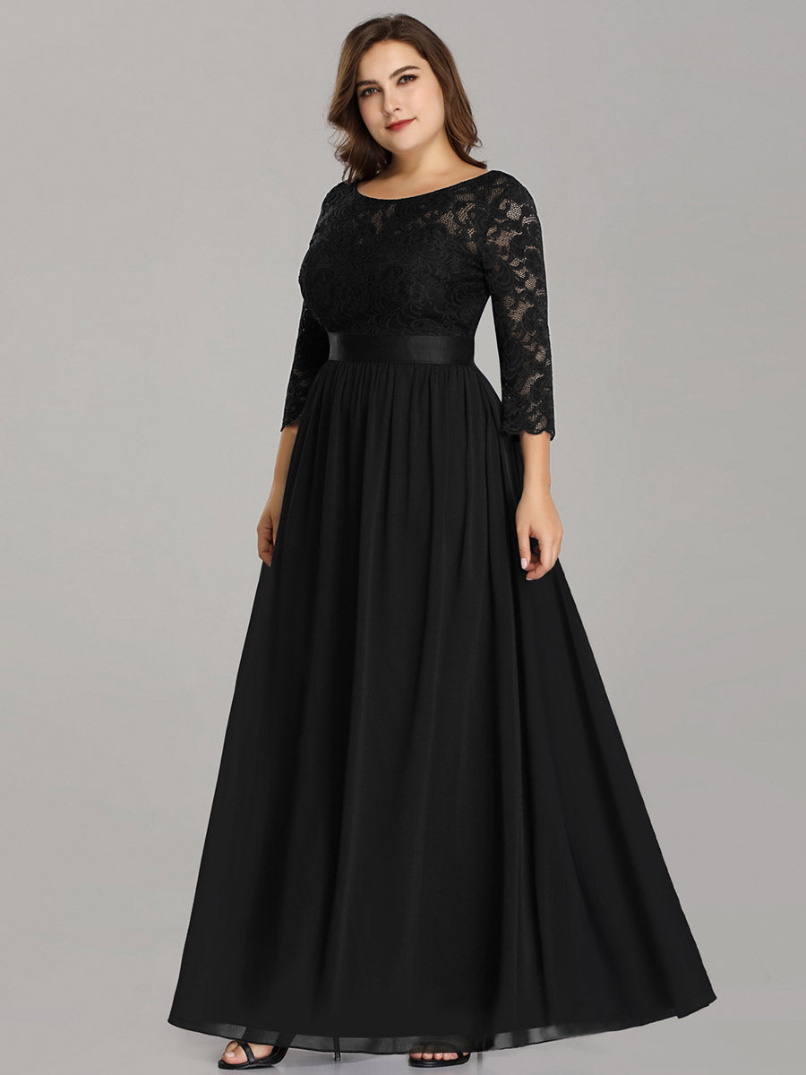 Plus Size Lace Bridesmaid Dresses with Long Lace Sleeve Bridesmaid Dresses Luxurious Weddings