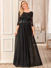 Elegant Empire Waist Bridesmaid Dresses with Long Lace Sleeve Bridesmaid Dresses Luxurious Weddings
