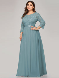 Plus Size Lace Bridesmaid Dresses with Long Lace Sleeve Bridesmaid Dresses Luxurious Weddings