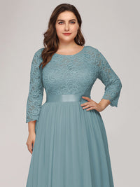 Plus Size Lace Bridesmaid Dresses with Long Lace Sleeve Bridesmaid Dresses Luxurious Weddings