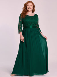 Elegant Empire Waist Bridesmaid Dresses with Long Lace Sleeve Bridesmaid Dresses Luxurious Weddings