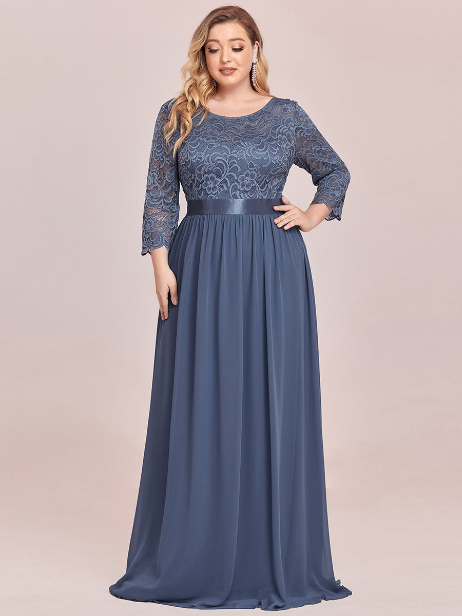Plus Size Lace Bridesmaid Dresses with Long Lace Sleeve Bridesmaid Dresses Luxurious Weddings