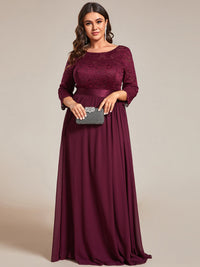Plus Size Lace Bridesmaid Dresses with Long Lace Sleeve Bridesmaid Dresses Luxurious Weddings