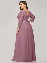 Plus Size Lace Bridesmaid Dresses with Long Lace Sleeve Bridesmaid Dresses Luxurious Weddings