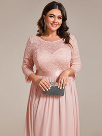 Plus Size Lace Bridesmaid Dresses with Long Lace Sleeve Bridesmaid Dresses Luxurious Weddings