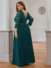 Plus Size Lace Bridesmaid Dresses with Long Lace Sleeve Bridesmaid Dresses Luxurious Weddings