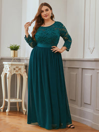 Plus Size Lace Bridesmaid Dresses with Long Lace Sleeve Bridesmaid Dresses Luxurious Weddings