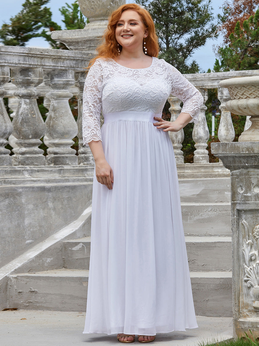 Plus Size Lace Bridesmaid Dresses with Long Lace Sleeve Bridesmaid Dresses Luxurious Weddings