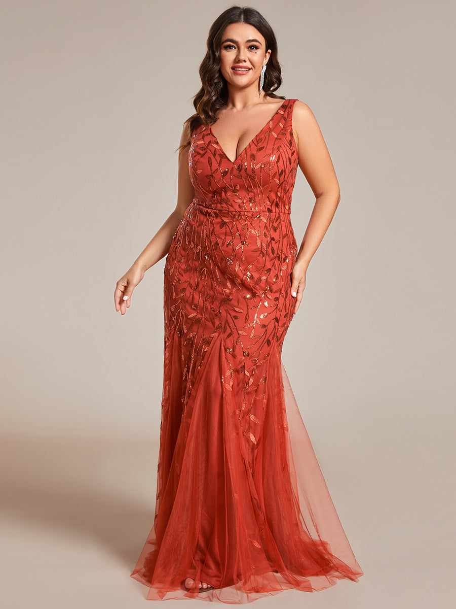 Classic Fishtail Sequin Evening Dresses for Women Dresses Luxurious Weddings