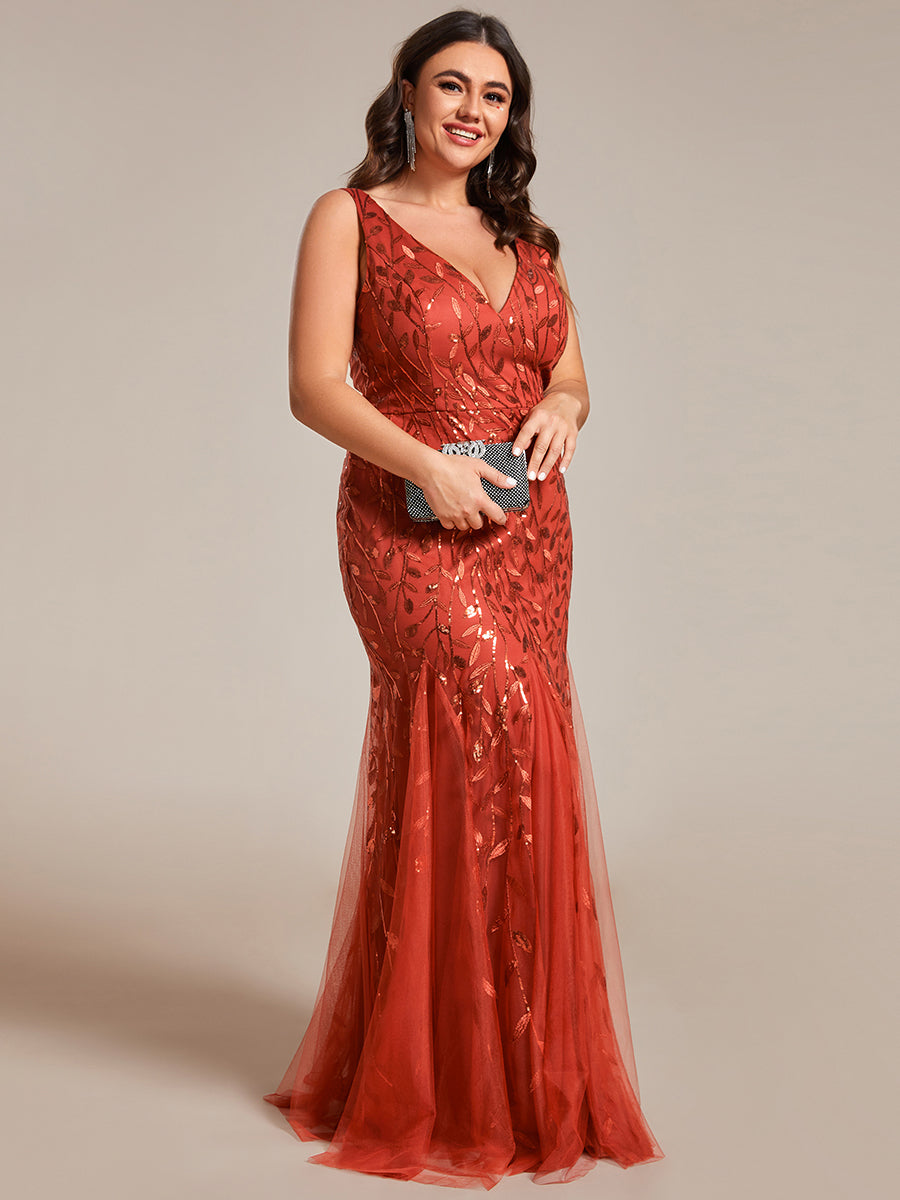 Classic Fishtail Sequin Evening Dresses for Women Dresses Luxurious Weddings