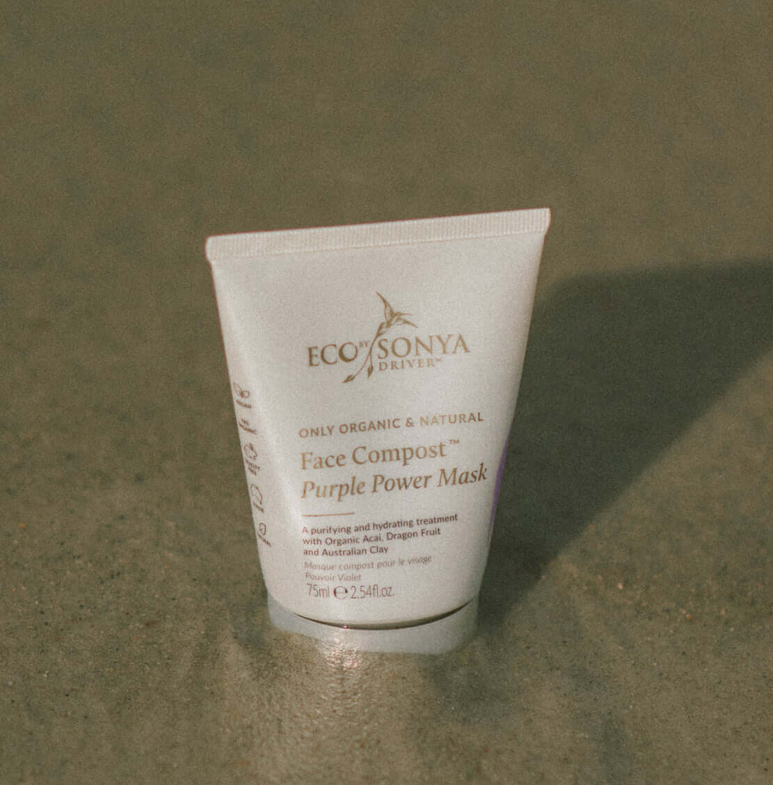 Eco by Sonya : Face Composite Mask Purple Power Skincare Luxurious Weddings
