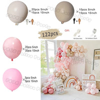 Gender Reveal Balloons Garland Arch Kit Balloon Garlands Luxurious Weddings