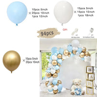 Gender Reveal Balloons Garland Arch Kit Balloon Garlands Luxurious Weddings