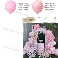 Gender Reveal Balloons Garland Arch Kit Balloon Garlands Luxurious Weddings