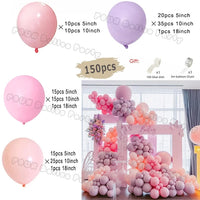 Gender Reveal Balloons Garland Arch Kit Balloon Garlands Luxurious Weddings