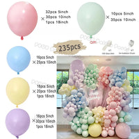Gender Reveal Balloons Garland Arch Kit Balloon Garlands Luxurious Weddings