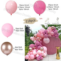 Gender Reveal Balloons Garland Arch Kit Balloon Garlands Luxurious Weddings