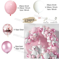 Gender Reveal Balloons Garland Arch Kit Balloon Garlands Luxurious Weddings
