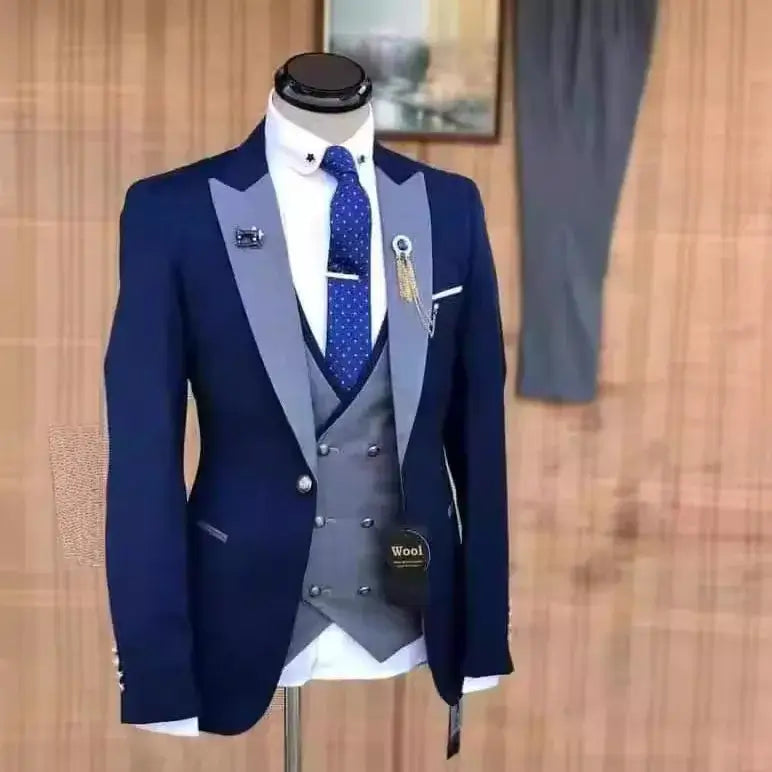 The Marco 3pc Suit Mens Suit Luxurious Weddings