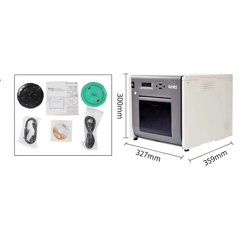 Photo Printing Machine, Heat Sublimation Type Photo Printer, Updated Version, P525L Photo booth Printer Luxurious Weddings