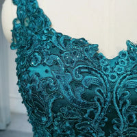 Elegant Appliqued Flower Sleeveless Evening Dresses Women Evening Dress Luxurious Weddings