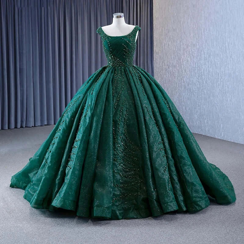 Blue Sleeveless Sequins Long Gown Evening Gown Evening Gown Luxurious Weddings