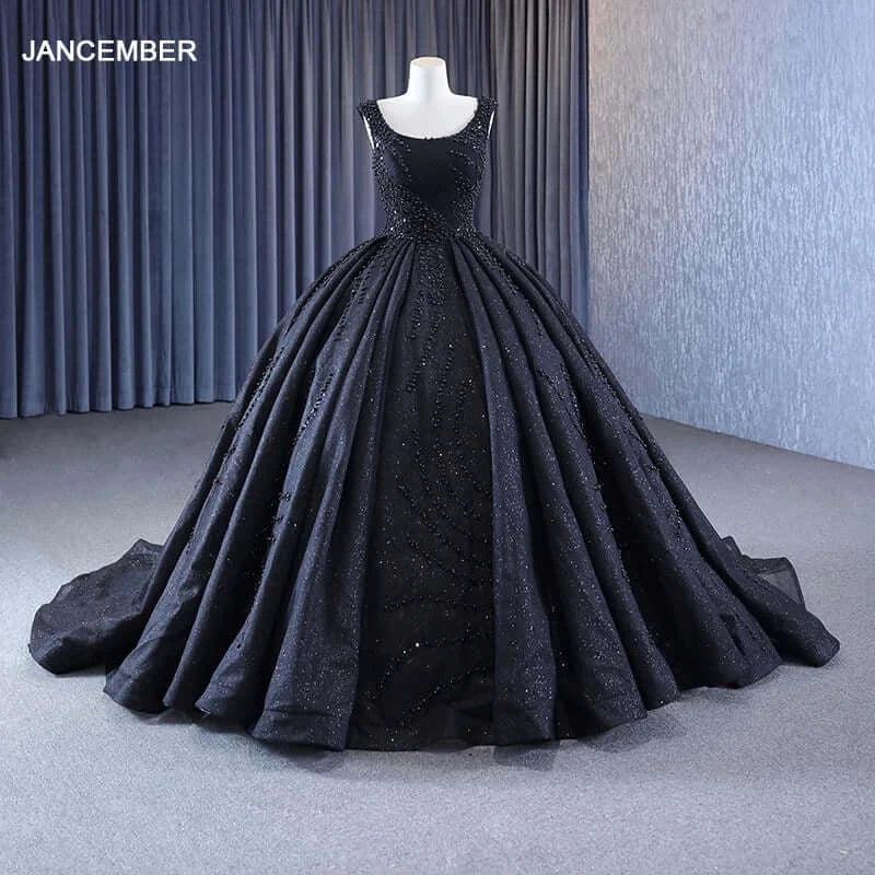 Blue Sleeveless Sequins Long Gown Evening Gown Evening Gown Luxurious Weddings