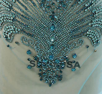 Sky Blue Ball Gown Prom Dress Luxurious Weddings