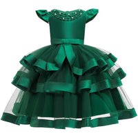 Elegant Tutu Princess Dress girls dresses Luxurious Weddings