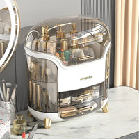 Luxury Desktop Cosmetics Storage Box Dust-proof Makeup Organizer Makeup Organizer Luxurious Weddings