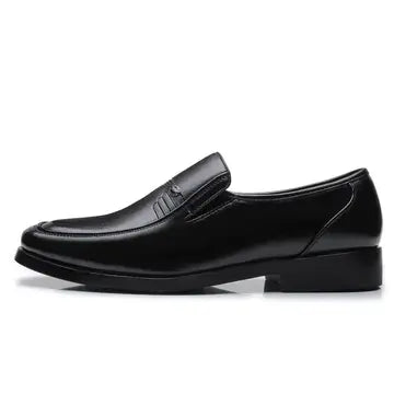 Men's Black Leather Formal Shoes mens shoes Luxurious Weddings