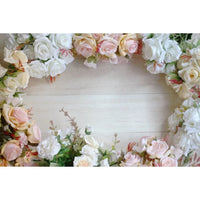 Flower Wooden Wall Product Photography Backdrops for all Special Events Photo Backdrops Luxurious Weddings