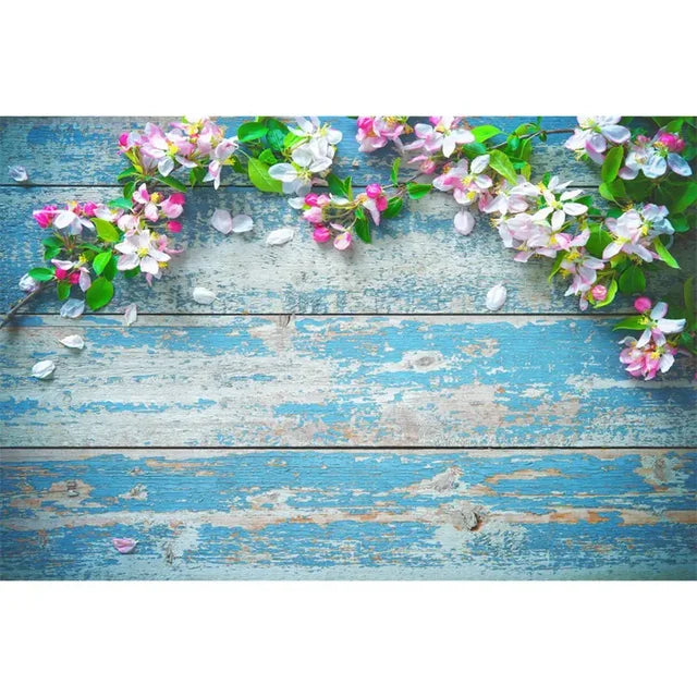 Flower Wooden Wall Product Photography Backdrops for all Special Events Photo Backdrops Luxurious Weddings