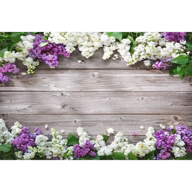 Flower Wooden Wall Product Photography Backdrops for all Special Events Photo Backdrops Luxurious Weddings