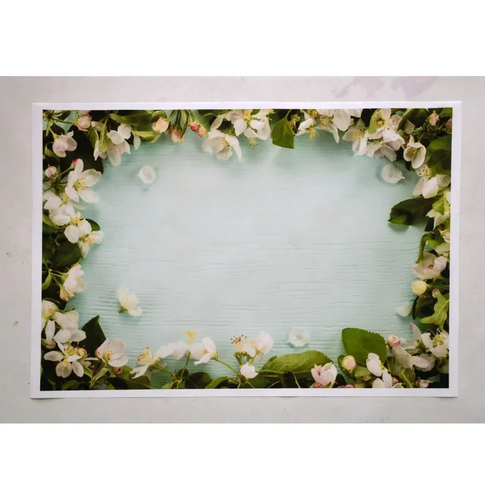 Flower Wooden Wall Product Photography Backdrops for all Special Events Photo Backdrops Luxurious Weddings