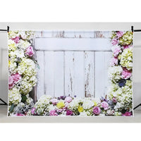 Flower Wooden Wall Product Photography Backdrops for all Special Events Photo Backdrops Luxurious Weddings