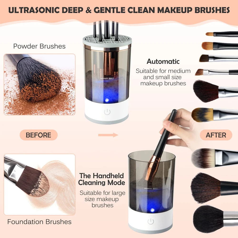 Electric Makeup Brush Cleaner Machine Automatic