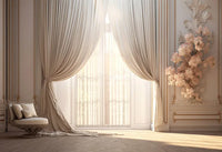 Pink Wedding Floral Backdrops Photography Birthday Decor Photo Background photo backdrop Luxurious Weddings