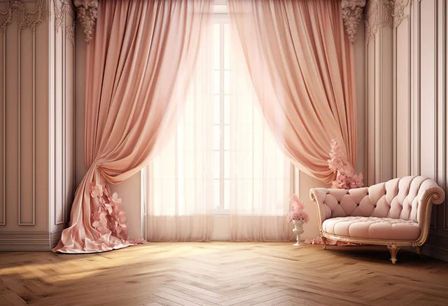 Pink Wedding Floral Backdrops Photography Birthday Decor Photo Background photo backdrop Luxurious Weddings