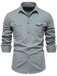 Men's Button Down Collared Neck Shirt Shirts Luxurious Weddings