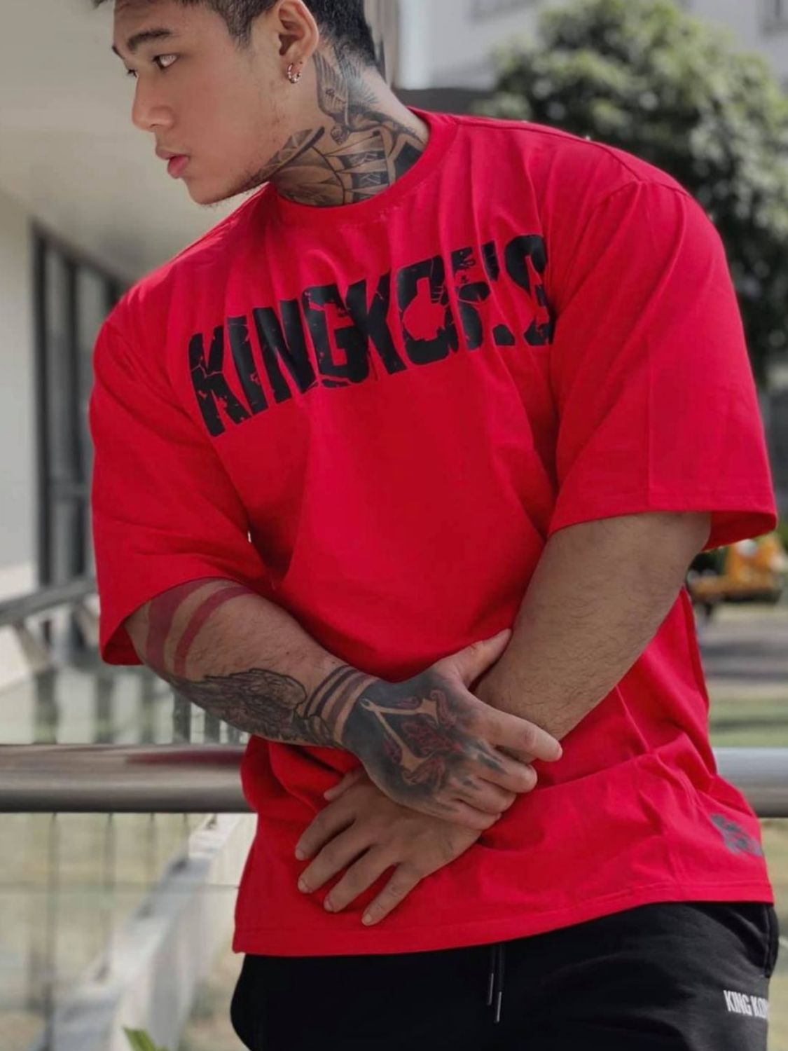 Men's Plus Size Round Neck Half Sleeve T-Shirt Tshirt Luxurious Weddings