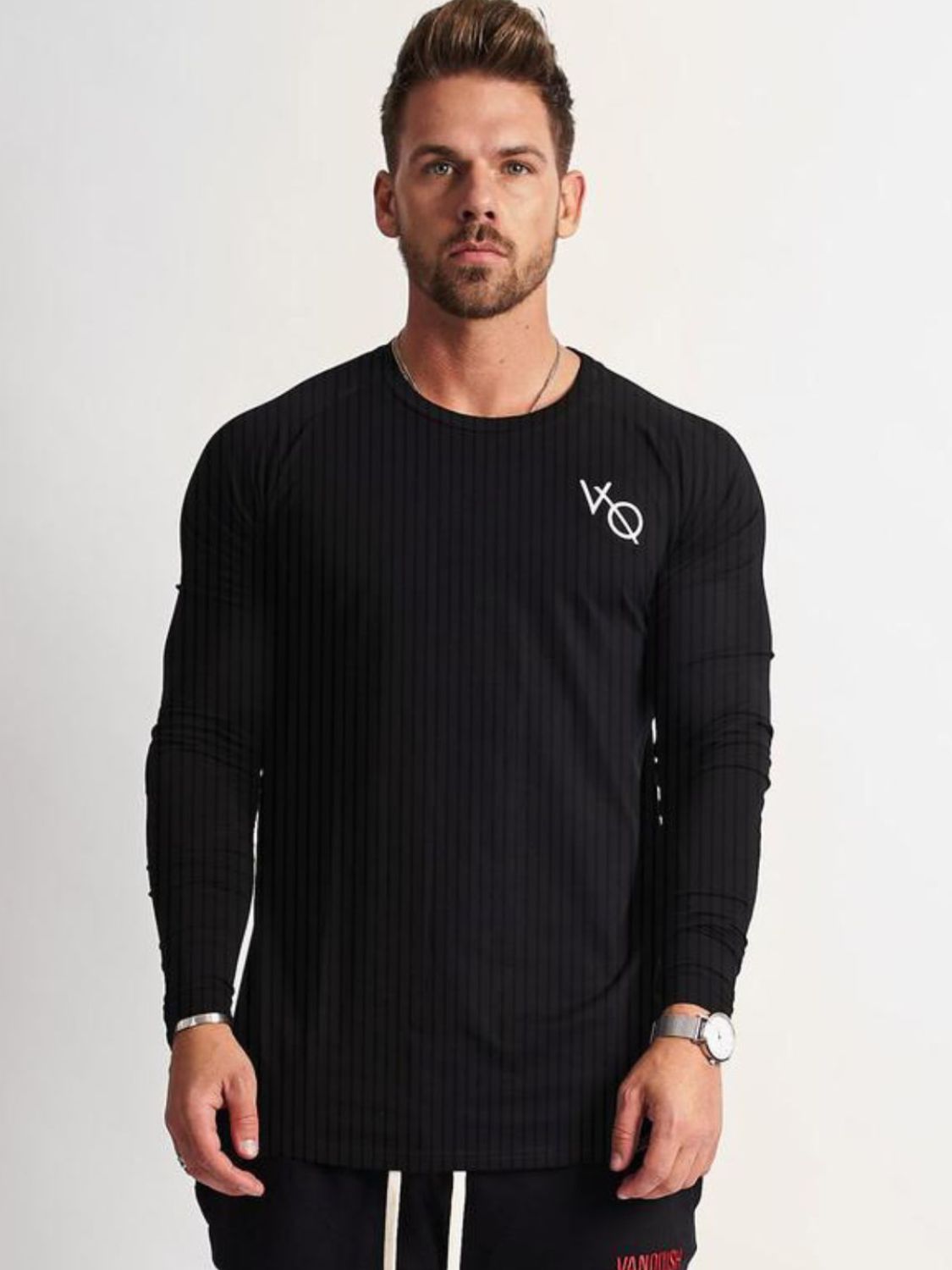 Men's Round Neck Long Sleeve T-Shirt Tshirt Luxurious Weddings