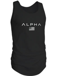 Men's US Flag Round Neck Tank Singlets Luxurious Weddings