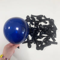 Navy Blue White Balloons Arch Garland Kit Balloon Garlands Luxurious Weddings