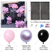 Pink Balloons Garland Arch Kit 151pcs Balloon Garlands Luxurious Weddings